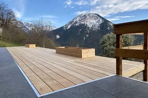 terrasse mélèze